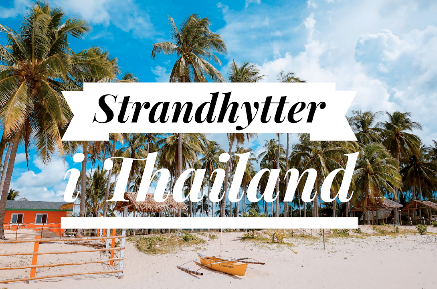Strandhytter i Thailand